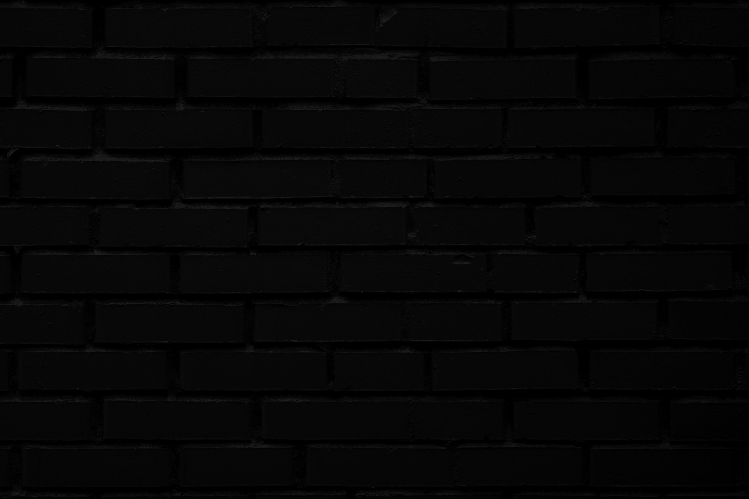 Black Brick Wall Background